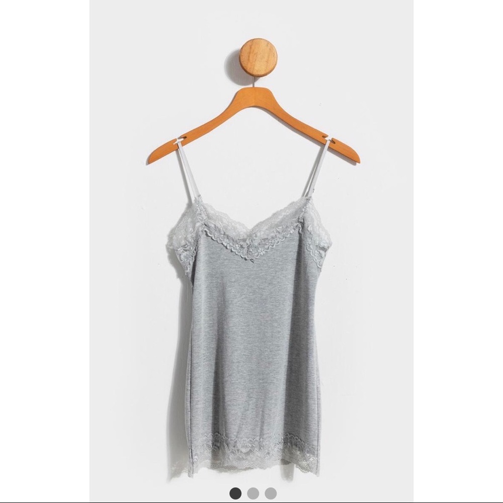 LOLA LACE TRIM TANK TOP